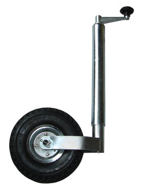 Carbest Stützrad Deichselrad für Wohnwagendeichsel Anhängerstützrad Wohnwagenstützrad