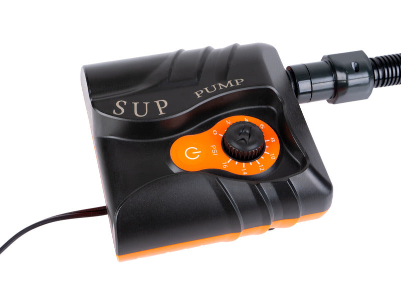 Camp4 / REIMO 12V Elektrische Hochdruck-Luftpumpe mit 16PSI, geeignet für Luftvorzelte und Stand-Up-Paddle-Boards SUP