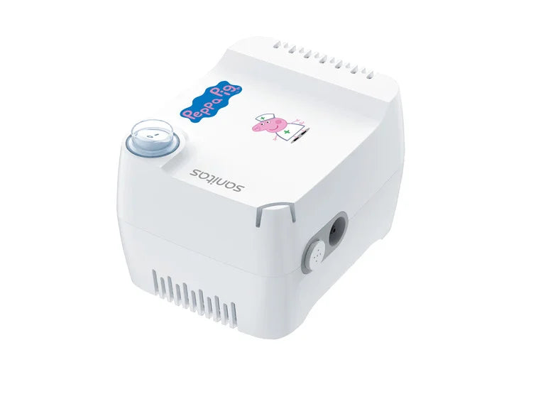 Sanitas Inhalator SIH 09 Peppa Pig Design für Erwachsene & Kinder incl. Zubehör