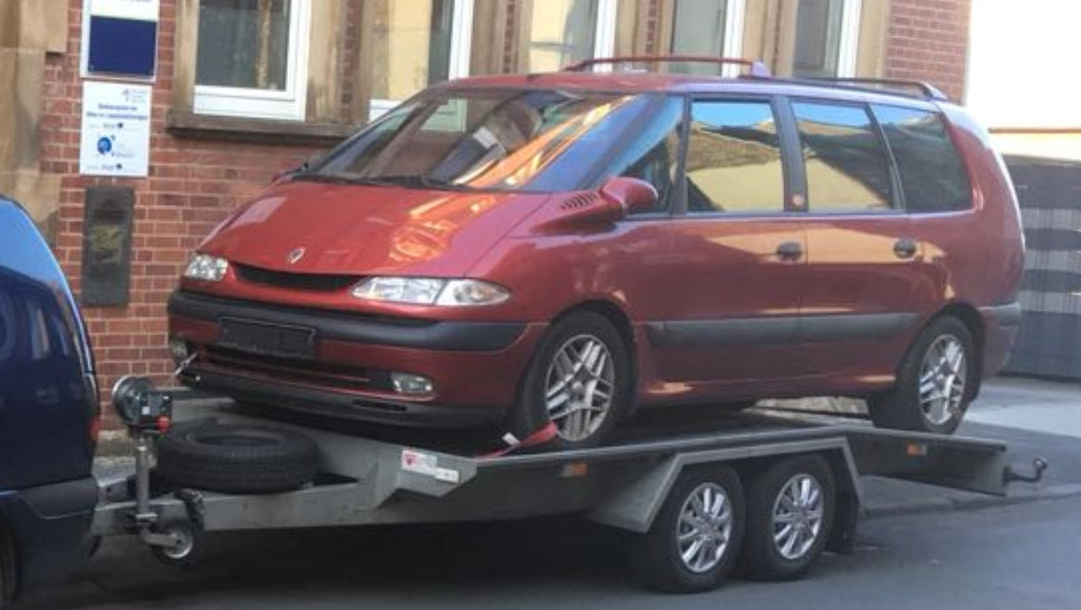 Auto PKW Trailer Abschlepper Fahrzeugtransporter Autotransportanhänger mieten leihen Autotrailer mieten Münster