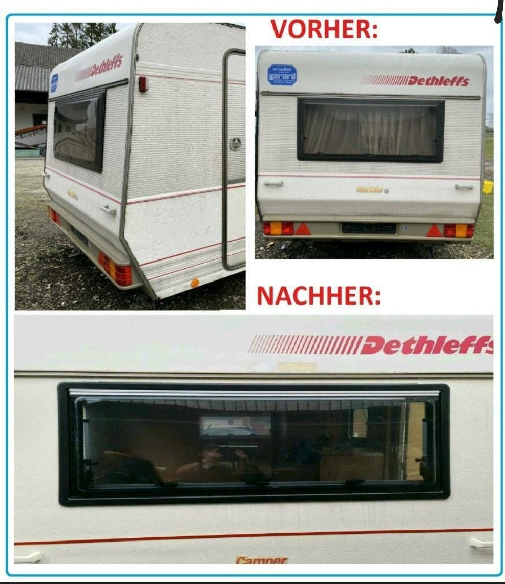 Carbest Classic Fenster Acryl-Ausstellfenster doppelverglast
