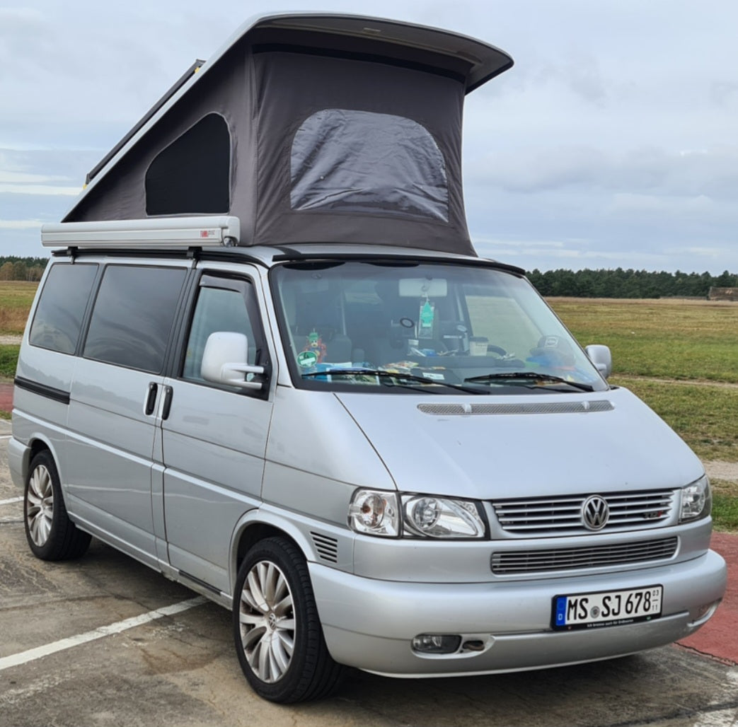 Spoilerprofil 1,6m für Schlafdach - schwarz VW T4 T5 T6