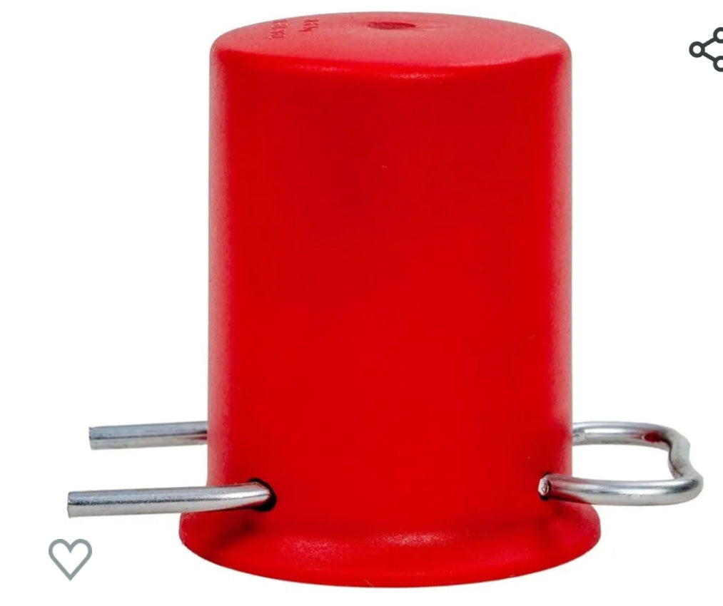 Deckel Rote Schutzkappe Kappe Gasflasche Propangasflasche 5 kg 11 kg rot