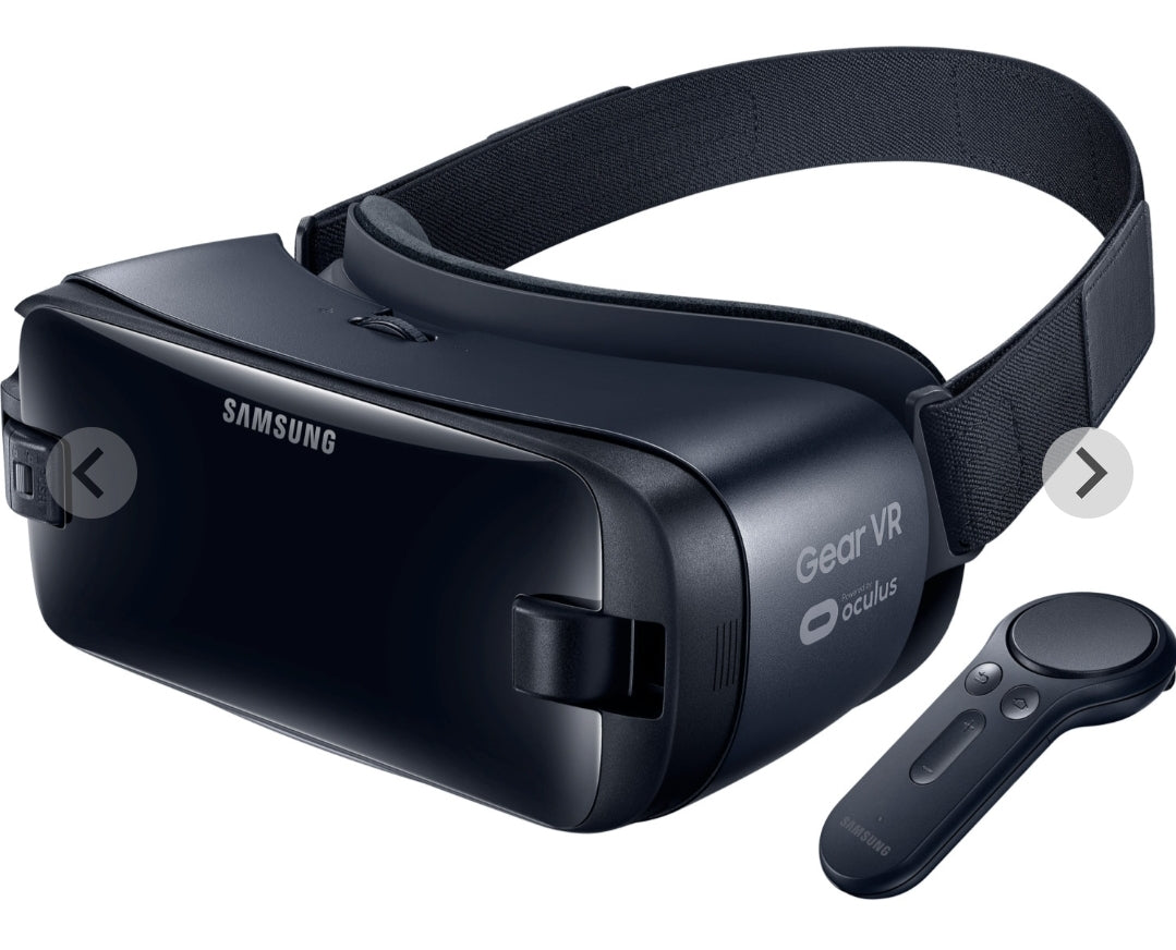 Samsung 3D VR-Brille
Samsung Gear VR mit Controller SM-R324 Oculus Orchid Gray