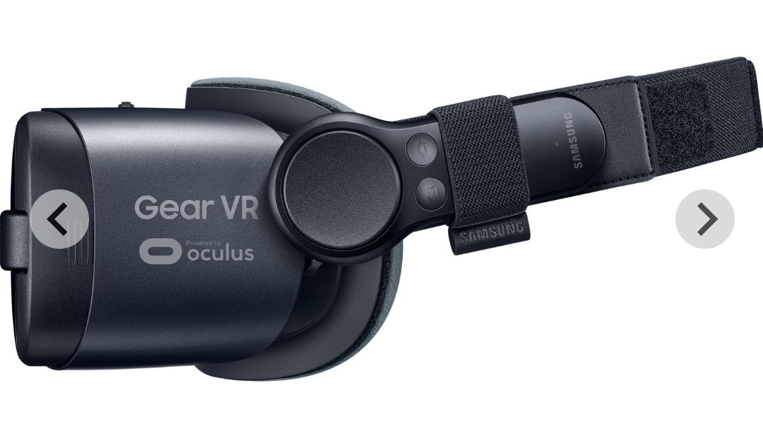 Samsung 3D VR-Brille
Samsung Gear VR mit Controller SM-R324 Oculus Orchid Gray