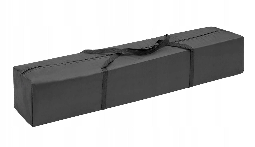 TOOM Zelt grau 240 x 180 x 240 cm mit Faltpavillon 240 x 240 x 240 cm