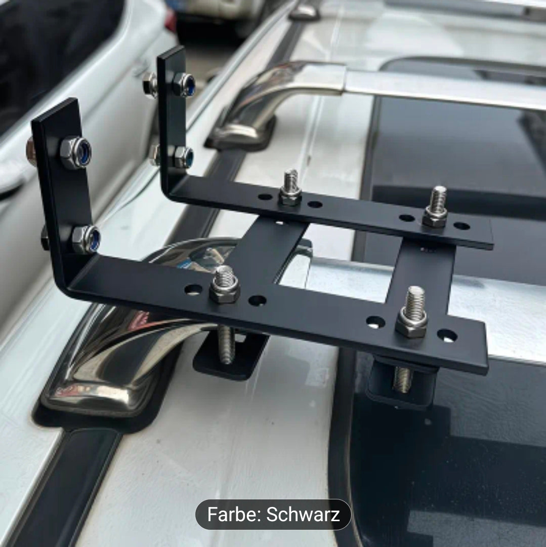 Montageadapter für Fiamma / Thule Seitenwandmarkisen zur Montage an Dachträger / Gepäckträger