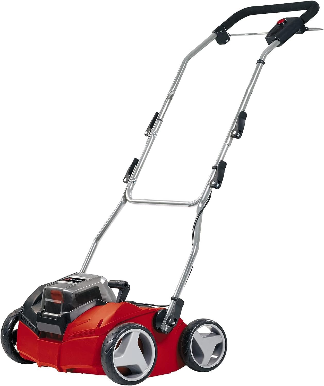Einhell Akku-Vertikutierer-Lüfter GE-SC 35/1 Li-Solo (2X 18V, 35 cm Arbeitsbreite, bis 9 mm Arbeitstiefe, Brushless, ohne Akku und Ladegerät)