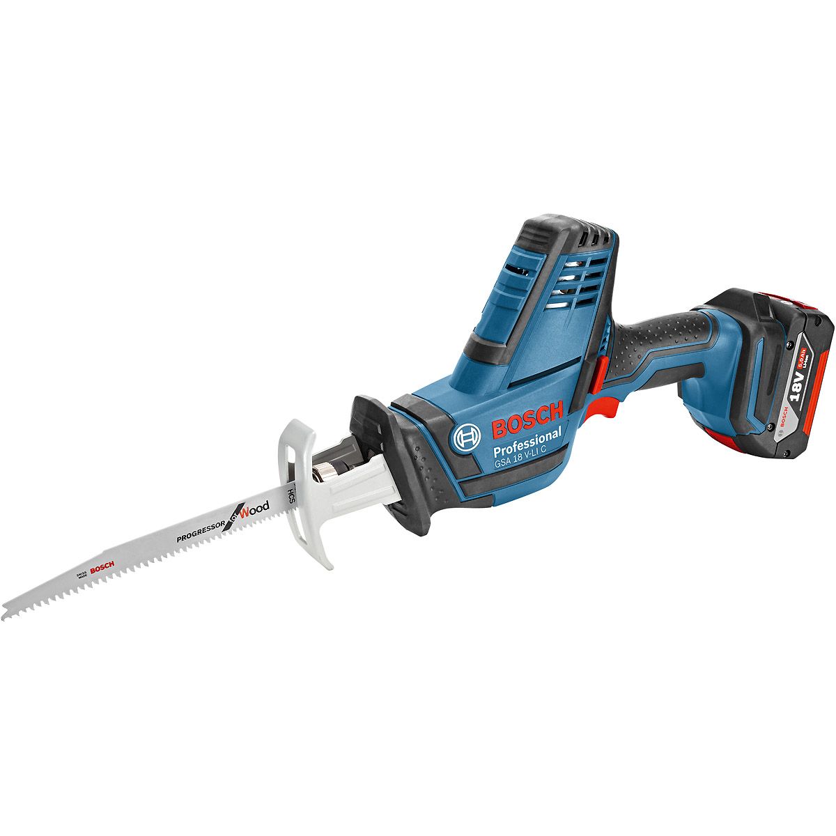 Bosch Professional GSA 18 V-LI C Solo Version ohne Akku, ohne Ladegerät