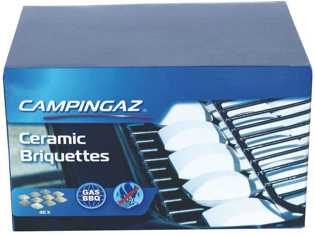Campingaz Keramik-Briketts (40 Stück) Ceramic Briquettes für BBQ Gas-Grill