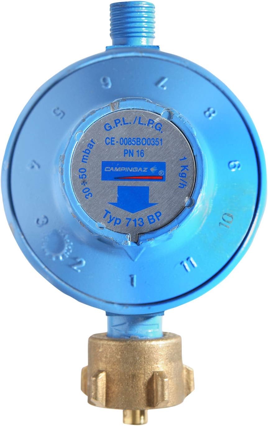 Campingaz Verstellbarer Gas-Regler 30 / 50 mbar, Typ 695 Gasdruckregler