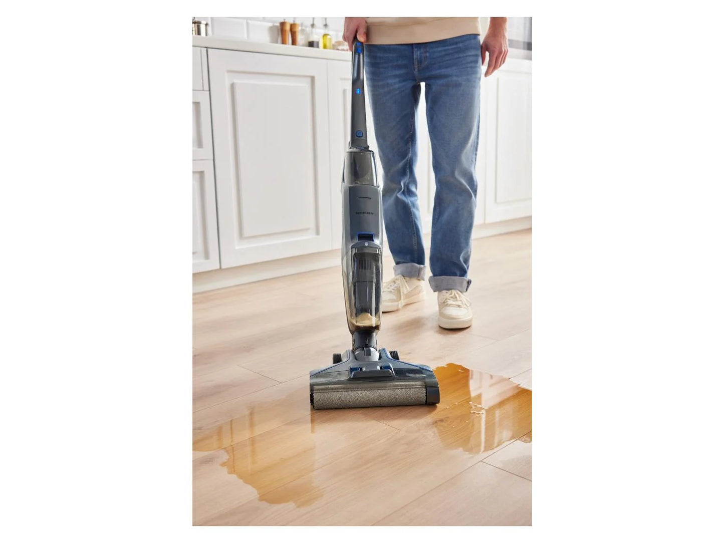 SILVERCREST® Akku-Hartbodenreiniger, 140 W, Nass- und Trockenreinigung »SHA 125 A1«, 3 in 1