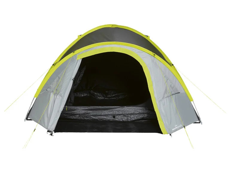 Rocktrail Doppeldachzelt 4 Personen, verdunkeltes Campingzelt