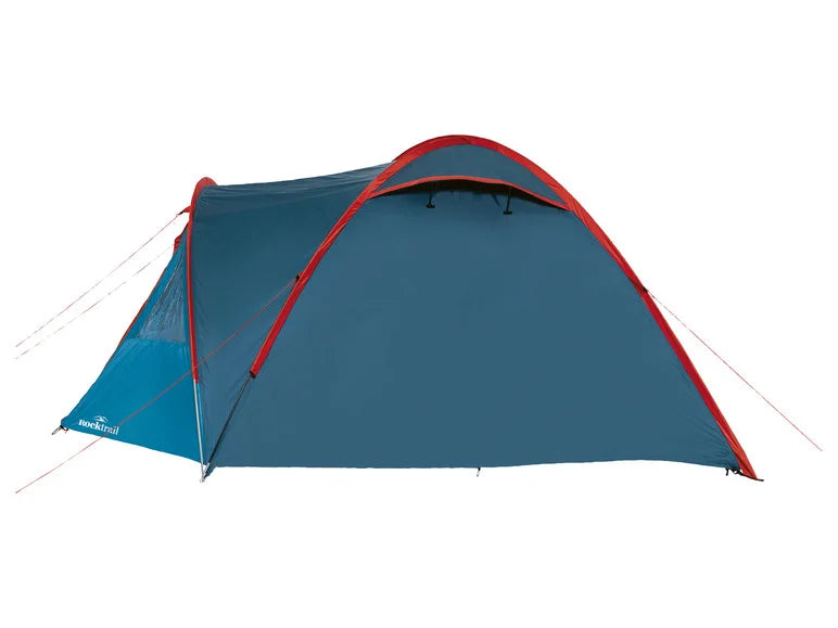Rocktrail Doppeldachzelt 4 Personen, verdunkeltes Campingzelt