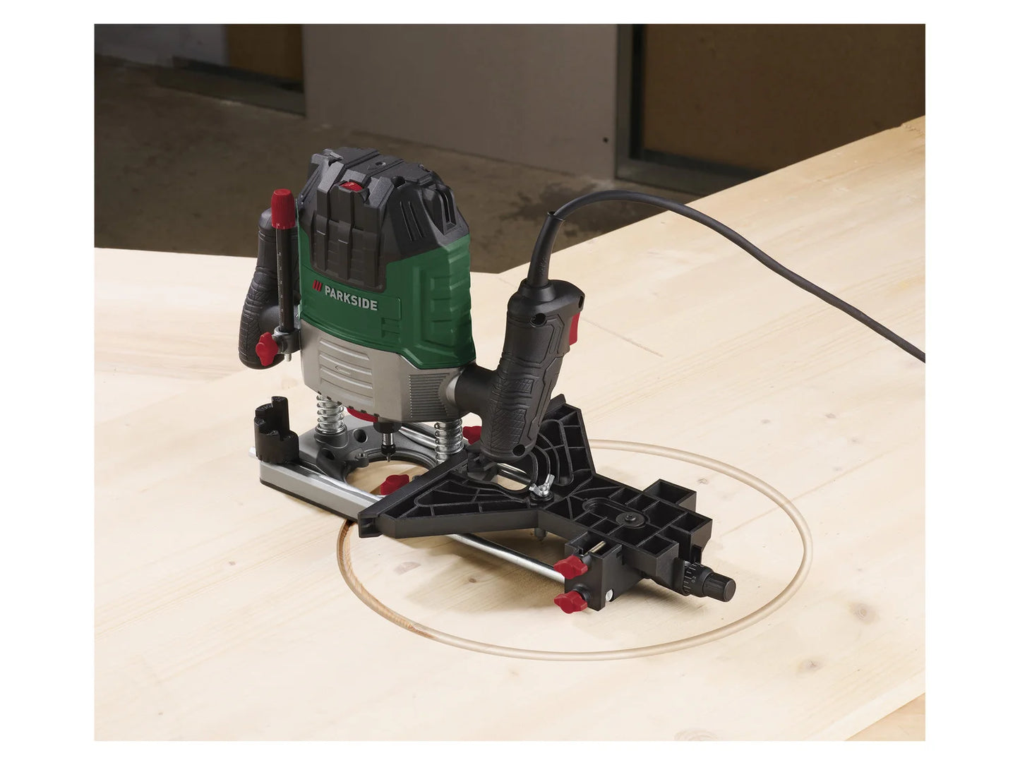 PARKSIDE® Oberfräse »POF 1200 E4«, 1200 W, inkl. 6-teiliger Fräsersatz