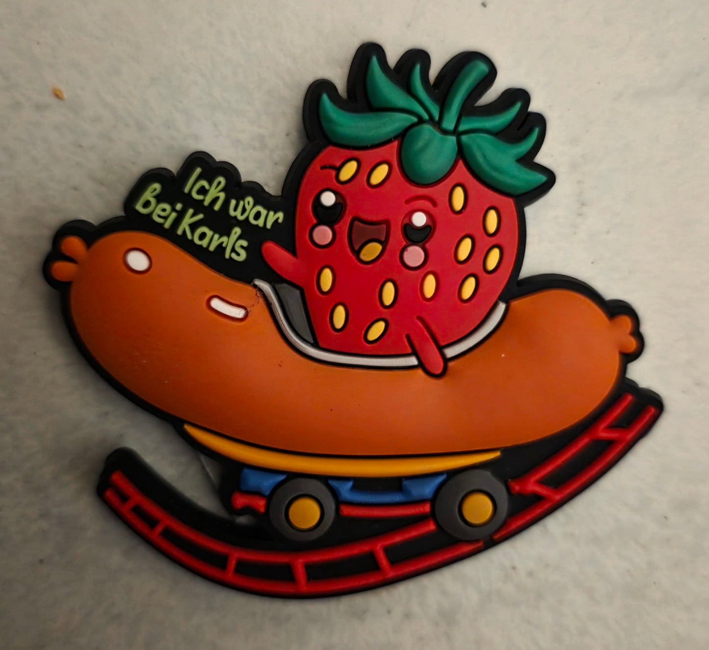 Karls Erlebnisdorf Soft-Magnet Kühlschrankmagnet Karlchen Karla Raupi Poggy versch. Designs