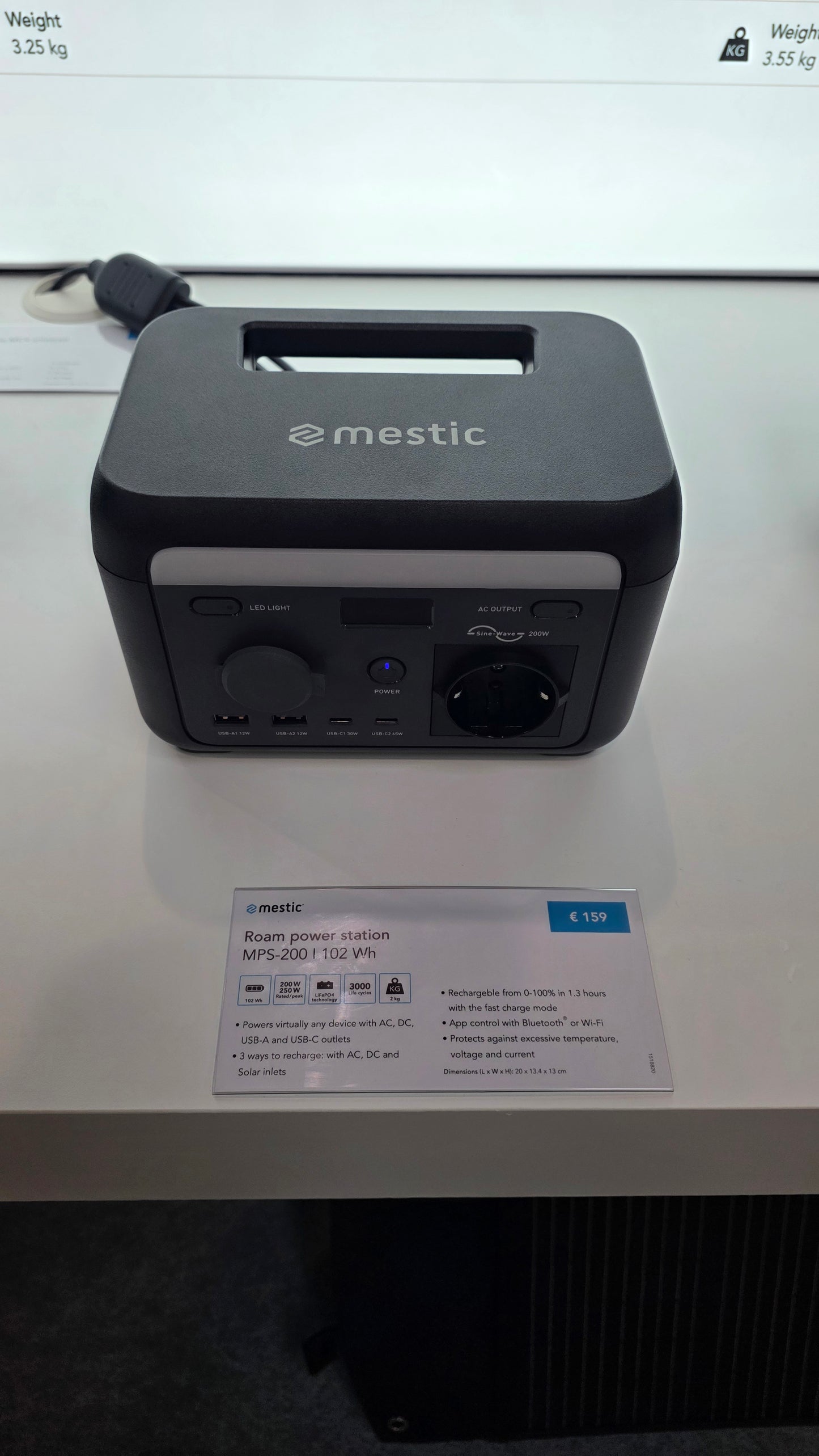 Mestic Powerstation Roam MPS-200 / MPS-300 / MPS-600 / MPS-1000 / MBP-1000 / Crest 300
