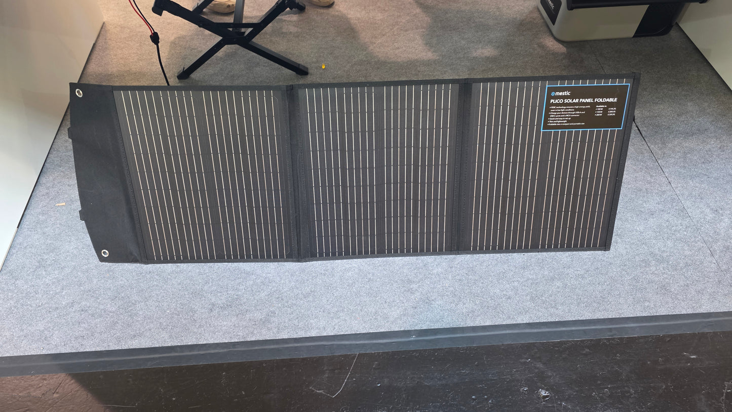 Mestic Plico faltbares Solarpaneel 100 / 150 / 200 Watt