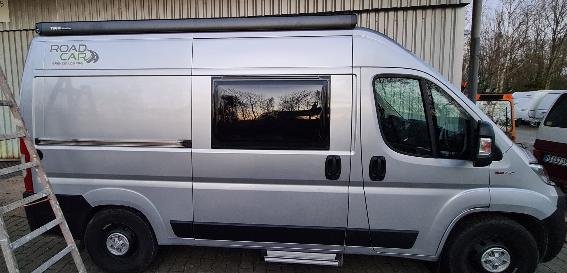 markise fiat ducato l4h2 Thule SmartClamp Dachträgersystem für Fiat Ducato 250 / 290 in L2/H2, L3/H2, L4/H2 ab BJ 2006