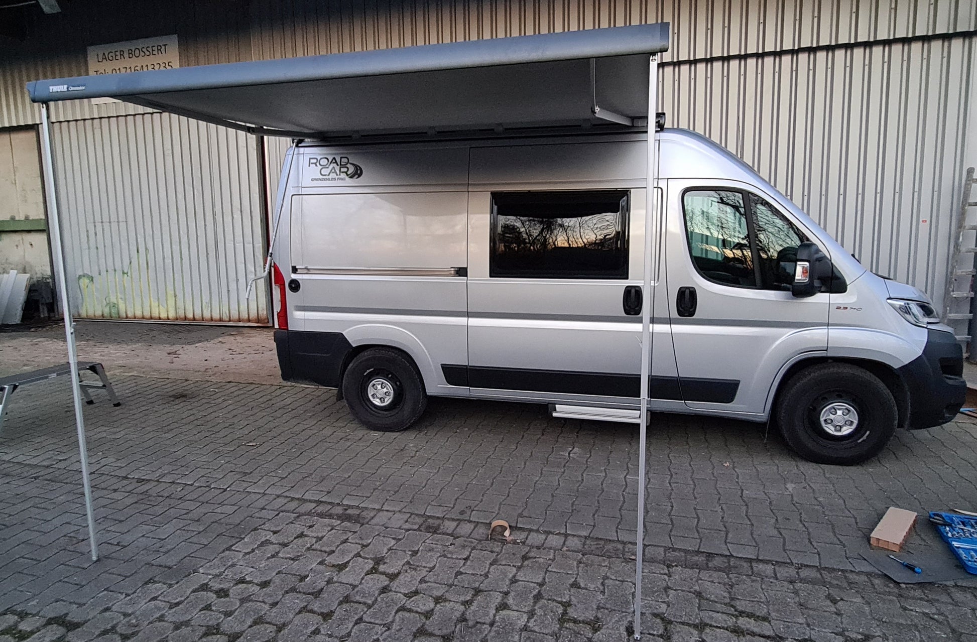 markise für fiat ducato wohnmobil Thule SmartClamp Dachträgersystem für Fiat Ducato 250 / 290 in L2/H2, L3/H2, L4/H2 ab BJ 2006