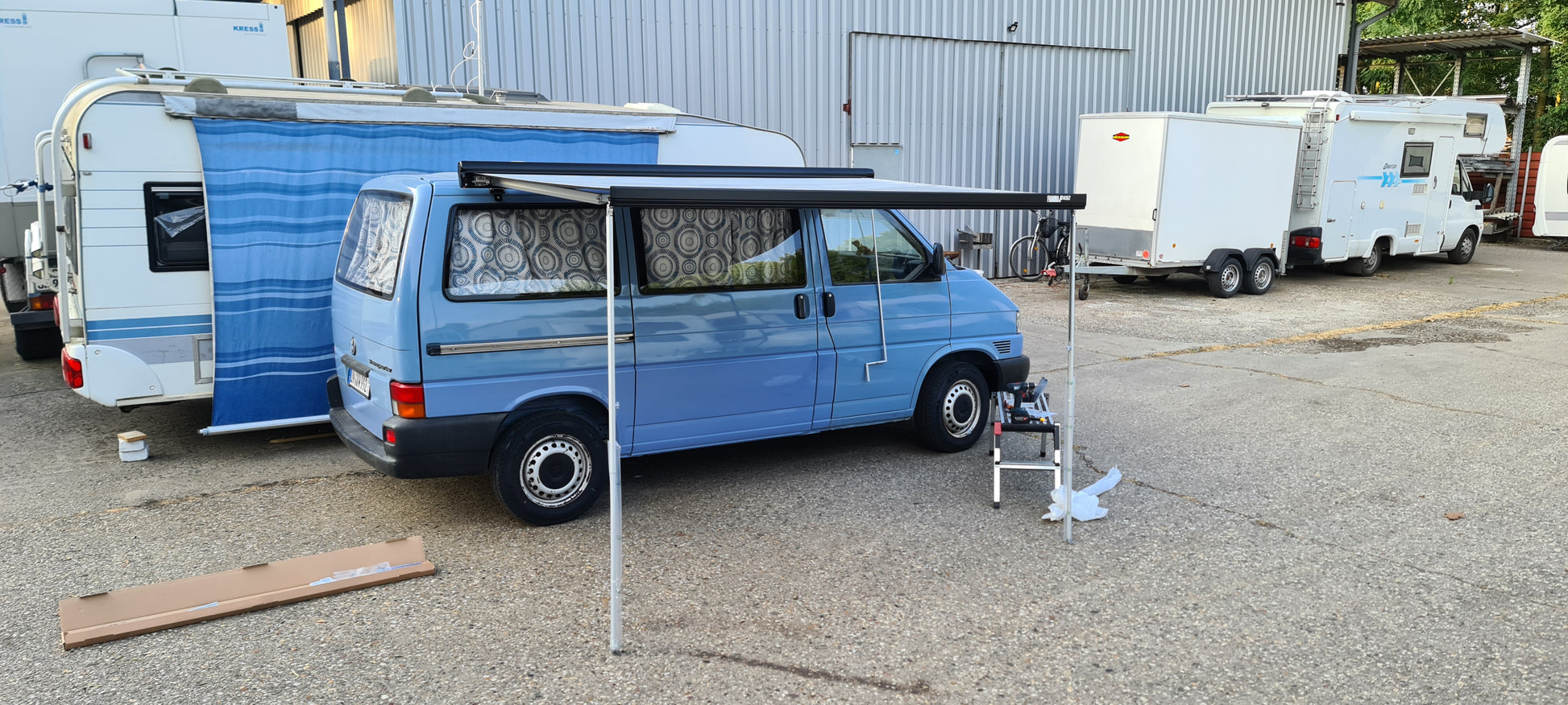 markise für vw bus t4 Fiamma Markisen-Adapter für F45 S / F45 L / Zip an VW Volkswagen T4 Ar – Camper-Forum-Münsterland