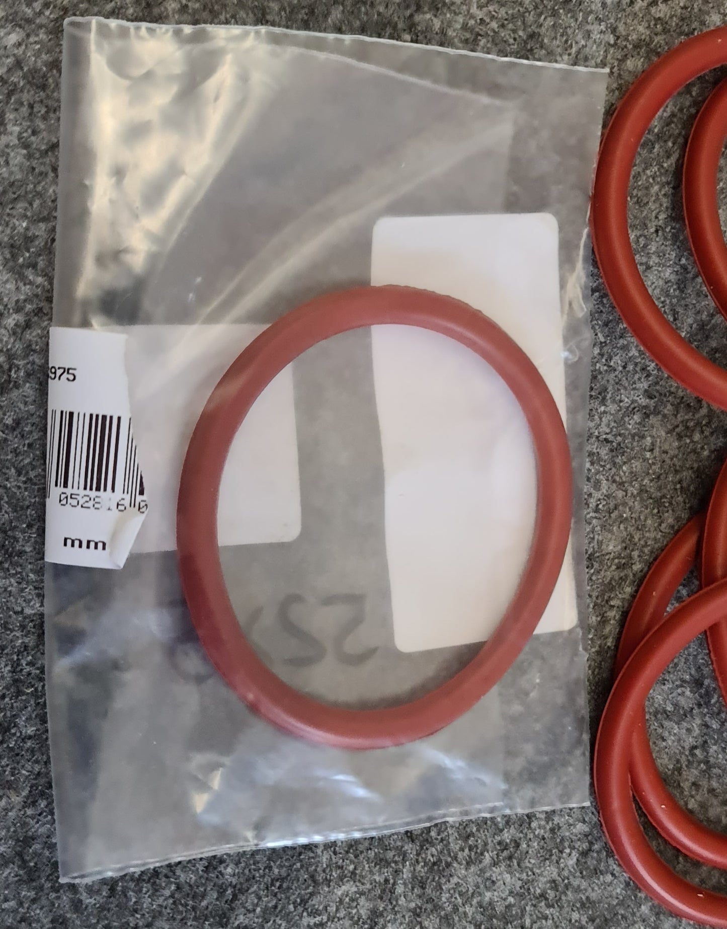 Truma roter Silikon O-Ring (52x5 mm) für Abgasrohrbefestigung 400533 10030-26500 Heizung S3002, S5002 usw.