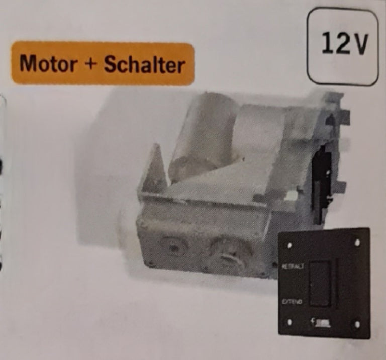 Fiamma 12V-Motor-Kit F80s & F65s + F80L & F65L Markise, wahlweise Compact, Plus, Advanced, Upgrade-Kit