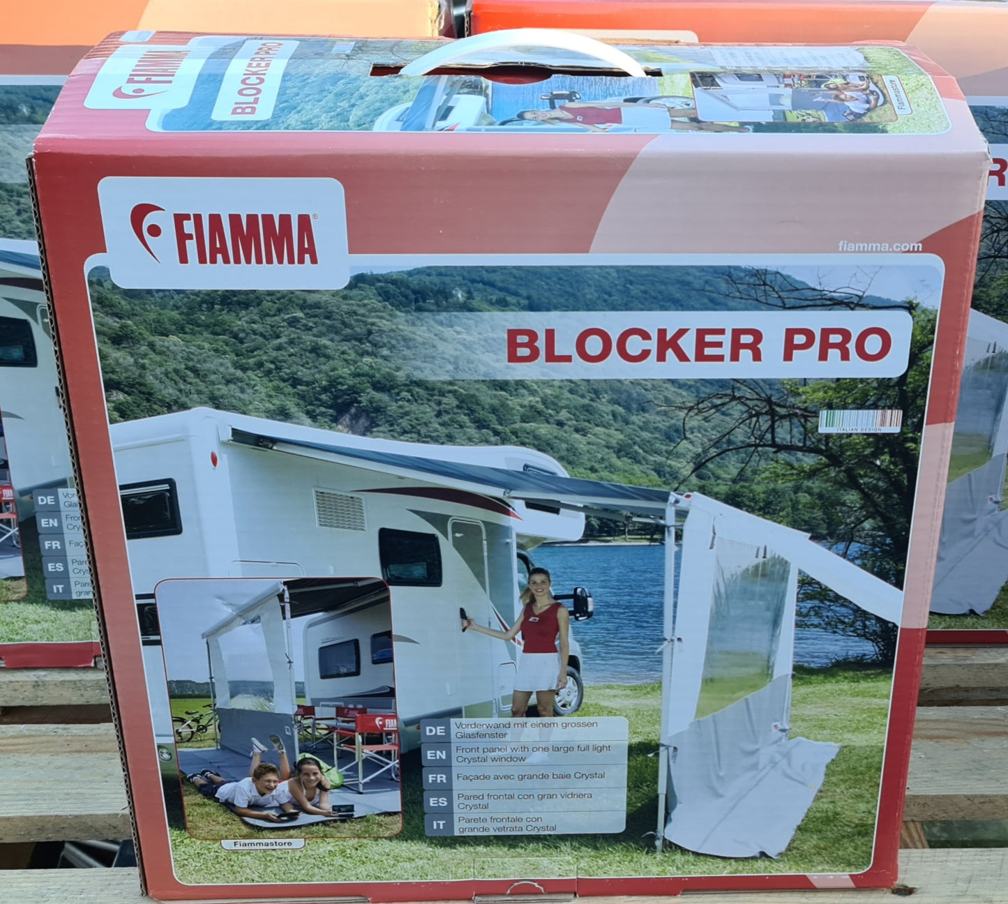 Fiamma Vorderwand Blocker Pro 440 cm für Caravanstore XL & Markisen CaravanStore/XL 97960-12-