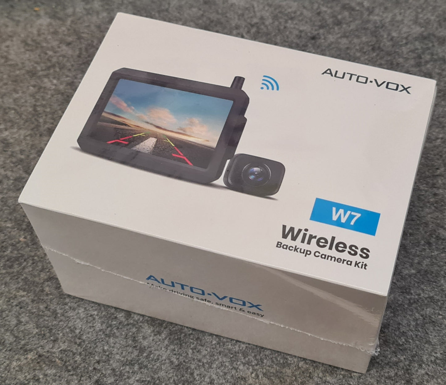 Auto-Vox W7 Wireless Backup Camera kabellose Funk-Rückfahrkamera mit Farbdisplay