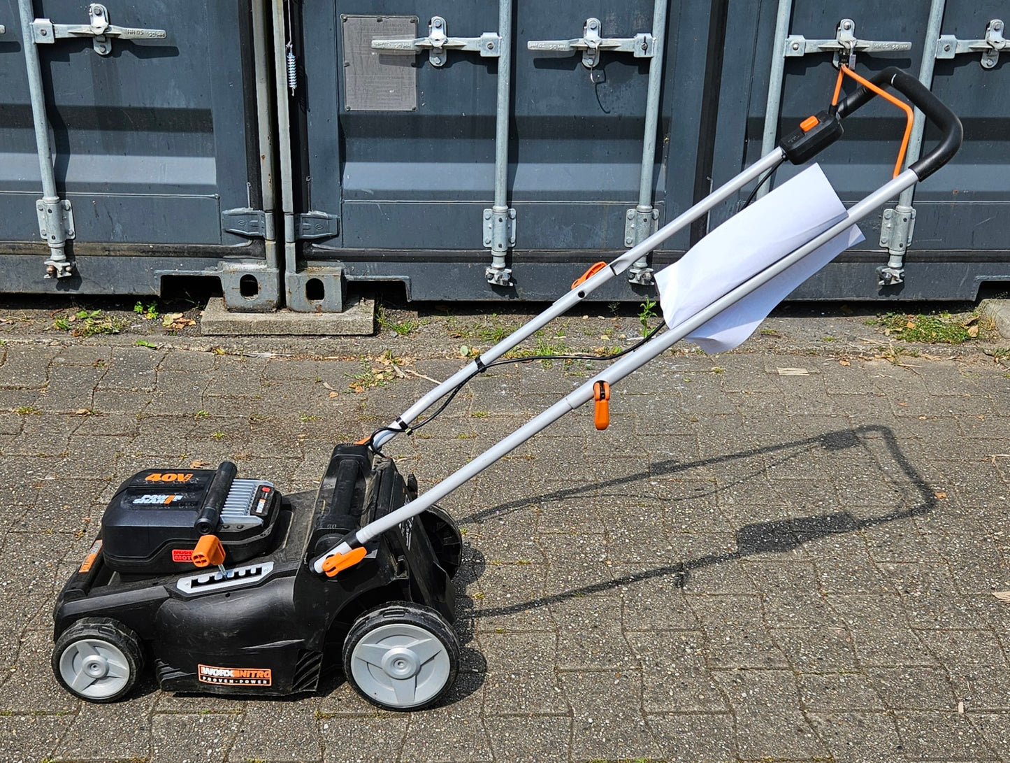 Worx Nitro WG737E 40V Akku-Rasenmäher Lithium Ion 37cm IPX1  ( B-Ware )