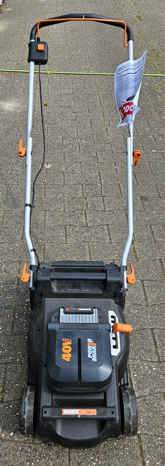 Worx Nitro WG737E 40V Akku-Rasenmäher Lithium Ion 37cm IPX1  ( B-Ware )