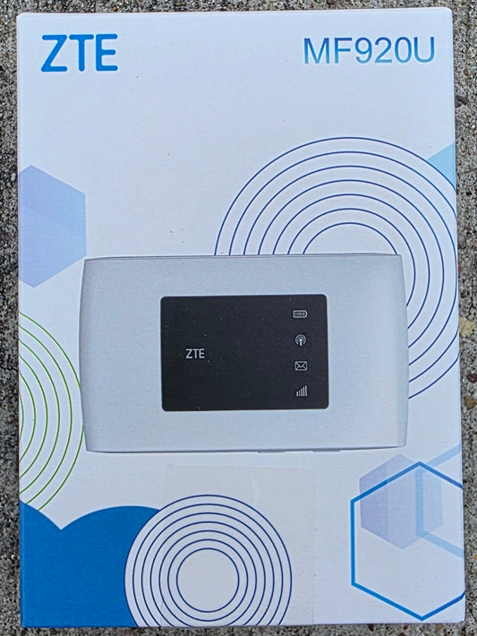 ZTE MF920U mobiler LTE WLAN-Hotspot 4G Router mit od. ohne LIDL Sim-Karte Vodafone