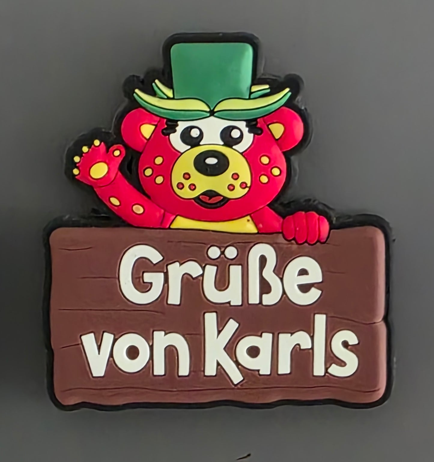 Karls Erlebnisdorf Soft-Magnet Kühlschrankmagnet Karlchen Karla Raupi Poggy