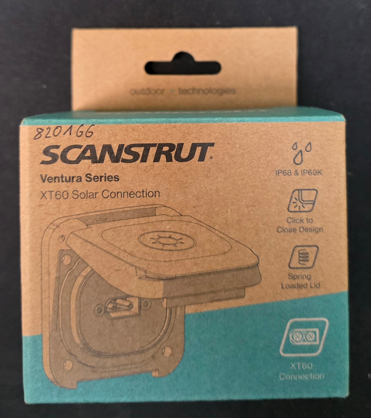 Scanstrut Außensteckdose Ventura Series XT60 Solar Connection
