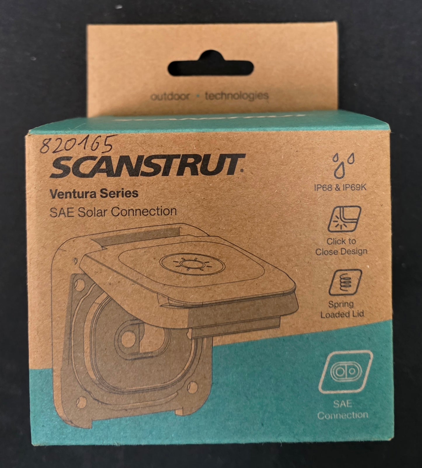 Scanstrut Außensteckdose Ventura Series SAE Solar Connection