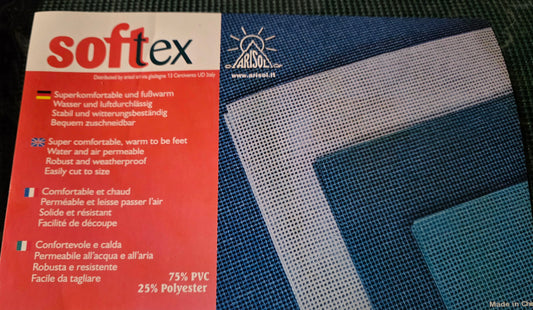 Arisol SoftTex Vorzeltteppich 250x300 / 250x400 / 250x500 wahlweise in grün, blau, grau