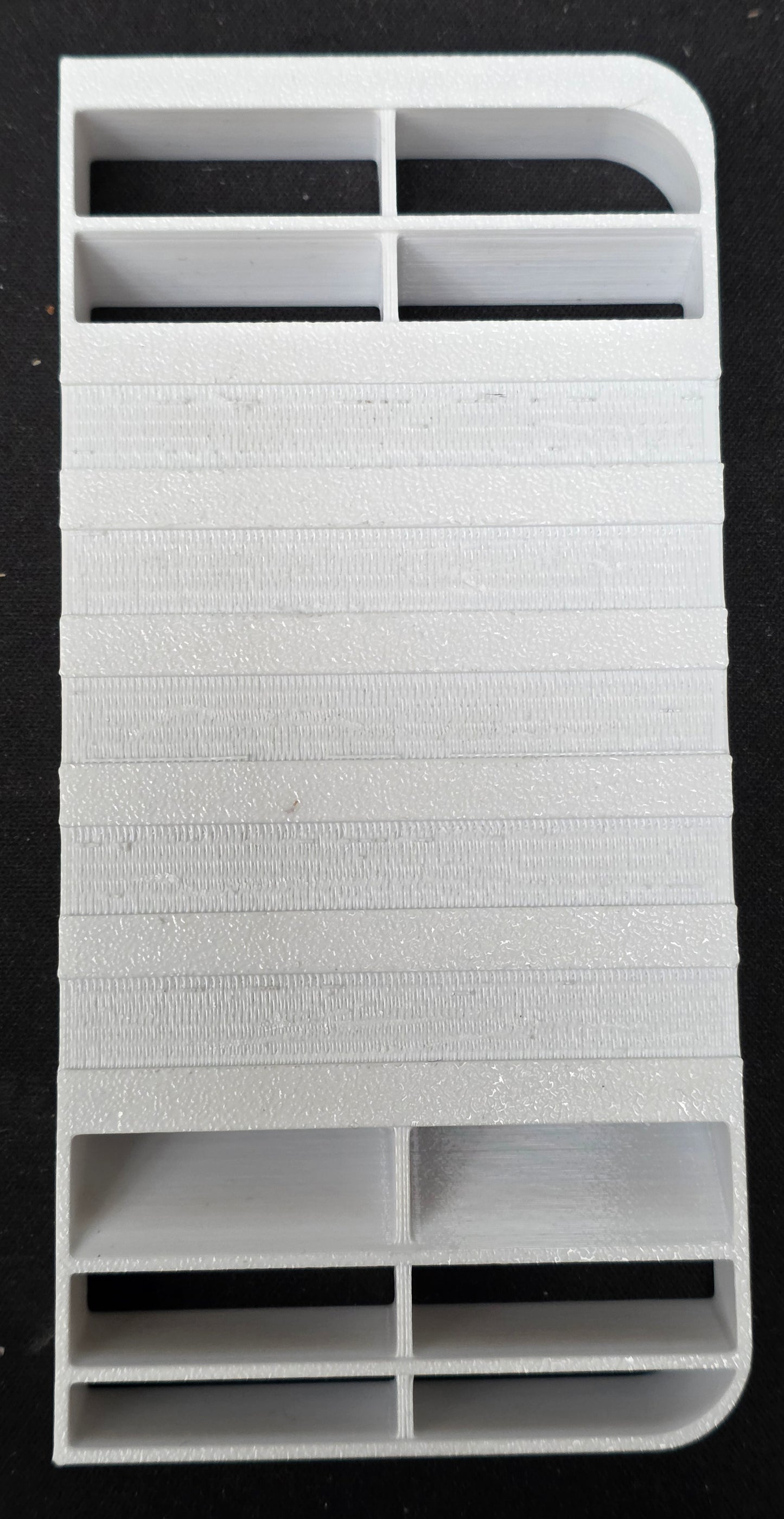 Einsatz Abgasführung für Lüftungsgitter für Dometic LS 100 weiß ca. 14,5x7 cm / 145 x 70 mm Kaminabdeckung