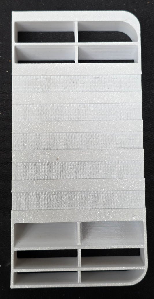 Einsatz Abgasführung für Lüftungsgitter für Dometic LS 100 weiß ca. 14,5x7 cm / 145 x 70 mm Kaminabdeckung