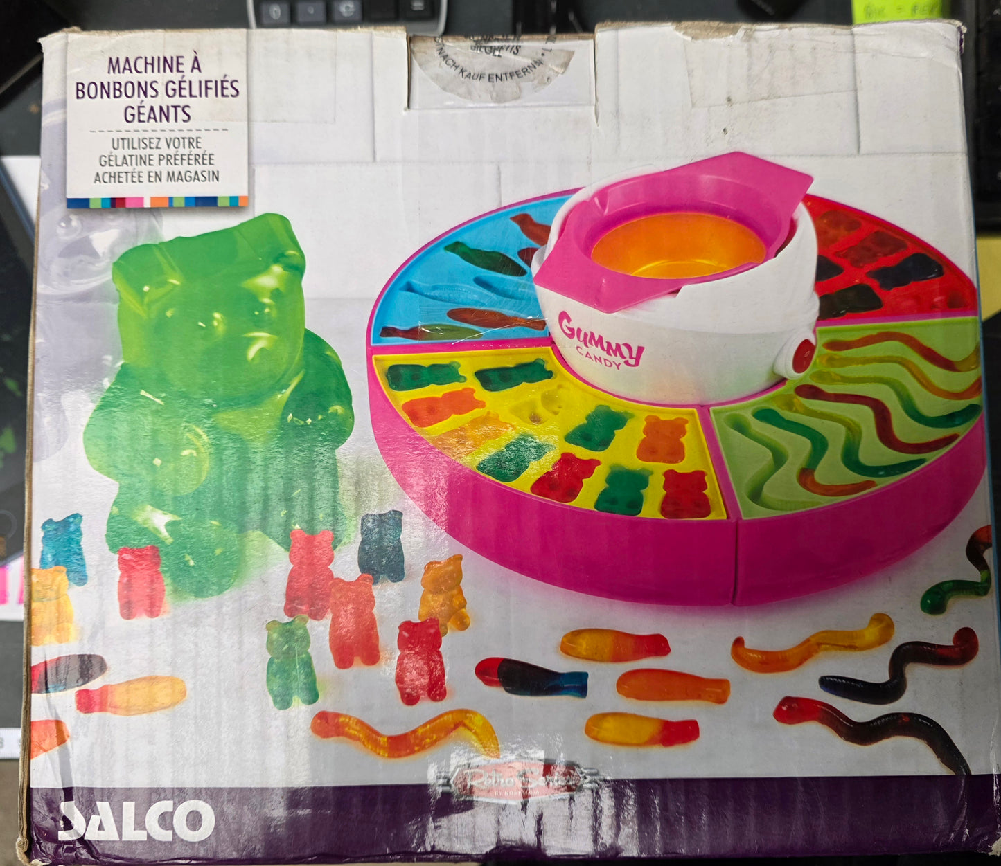 Salco Gummibärchen-Maschine / Gummibärchen-Maker 2360V / 40W