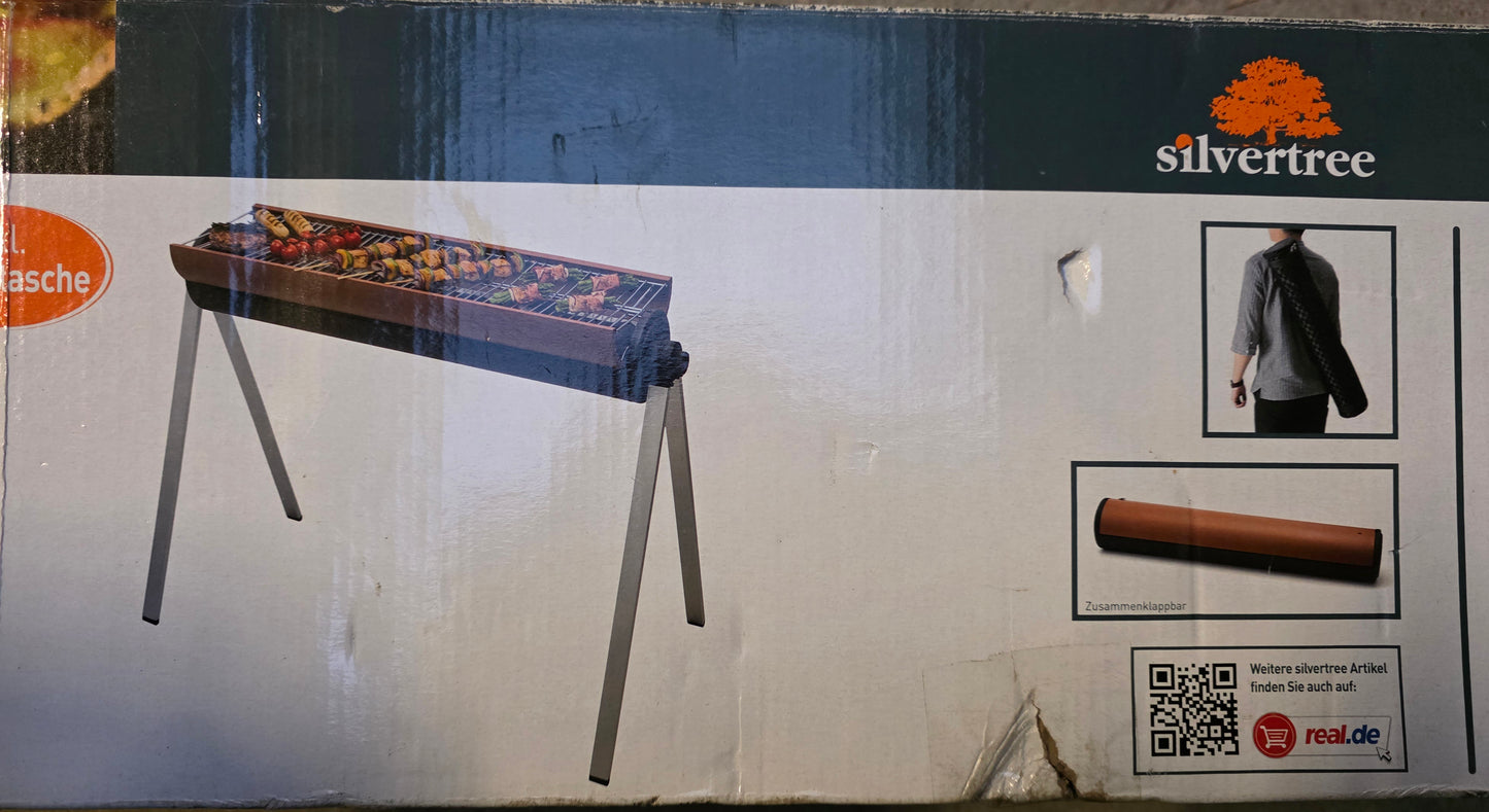 Silvertree Picknick-Grill Ciuciuuati 69x47,5x89 Holzkohlegrill