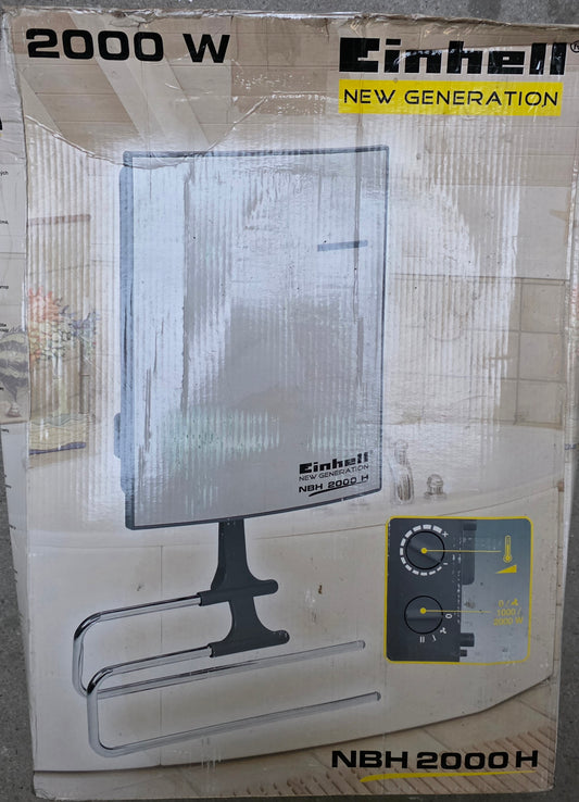 Einhell Badheizer Badheizung NBH 2000 H mit 1000 / 2000 Watt