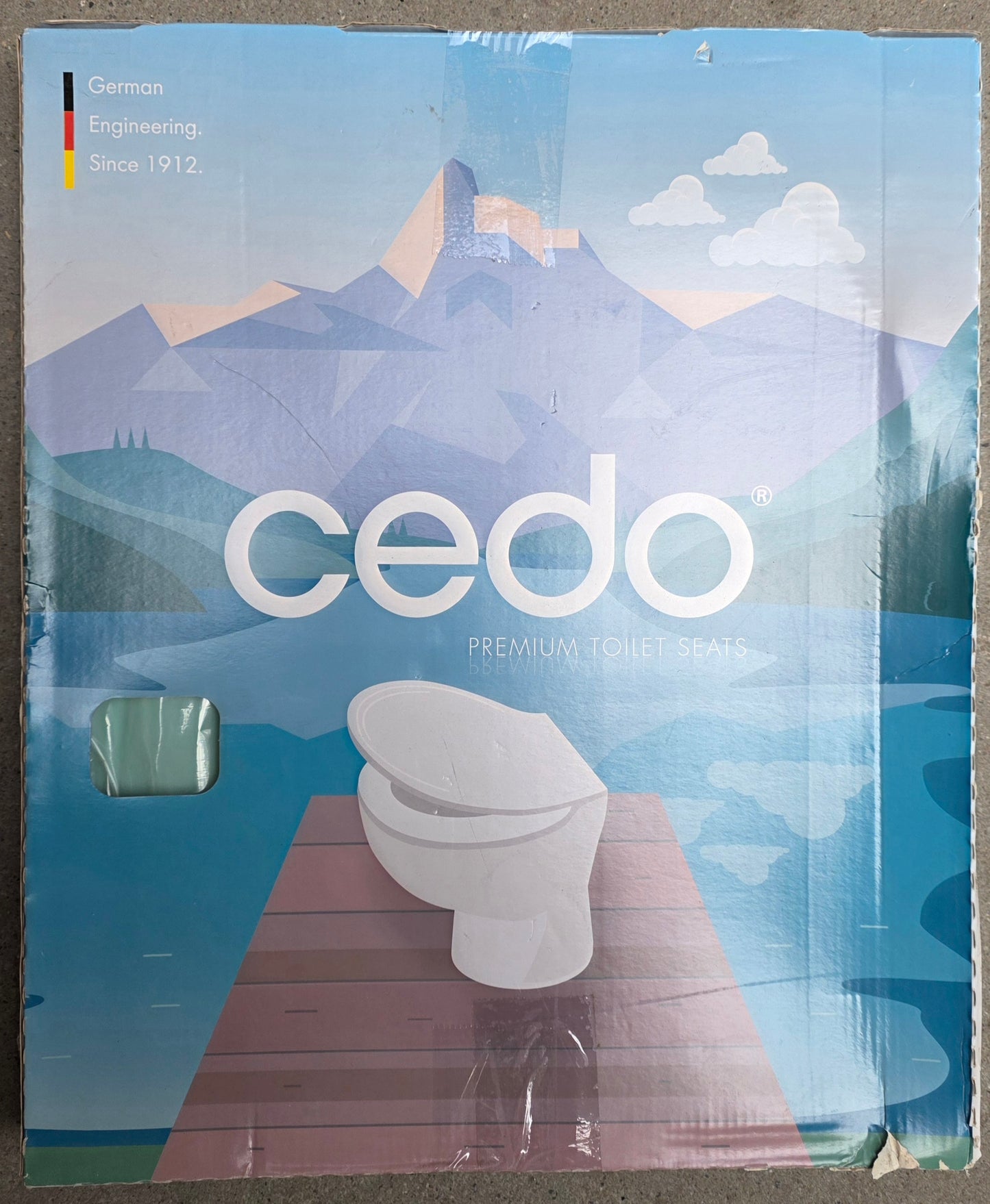 RECA Cedo Toilettendeckel mit Soft-Close grün Thermoplast