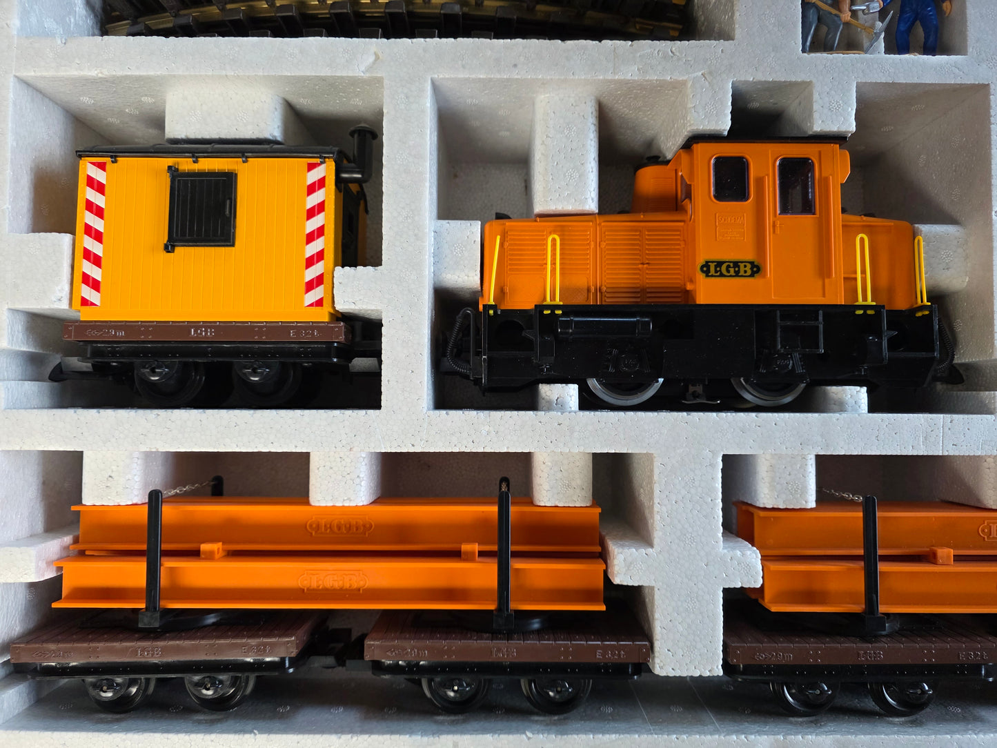 Lehmann Garteneisenbahn Gross Bahn The Big Train LGB - Spur G / 21990 Starterset gebr. mit OVP