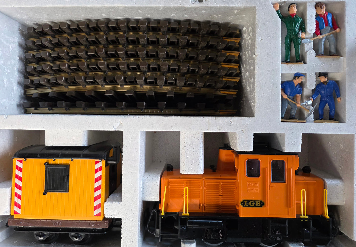 Lehmann Garteneisenbahn Gross Bahn The Big Train LGB - Spur G / 21990 Starterset gebr. mit OVP