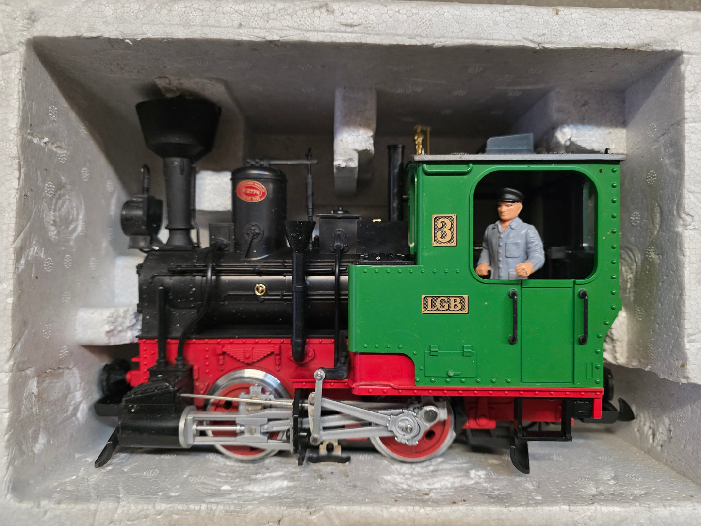 Lehmann LGB  Starter-Set Eisenbahn Dampflok Zug 71968 Jubiläumsset 30 Jahre 1998