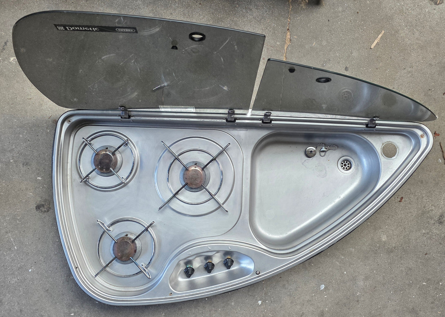 Dometic Cramer Kocher-Spülen-Kombination 30 mbar EK 2000 / EK 1121