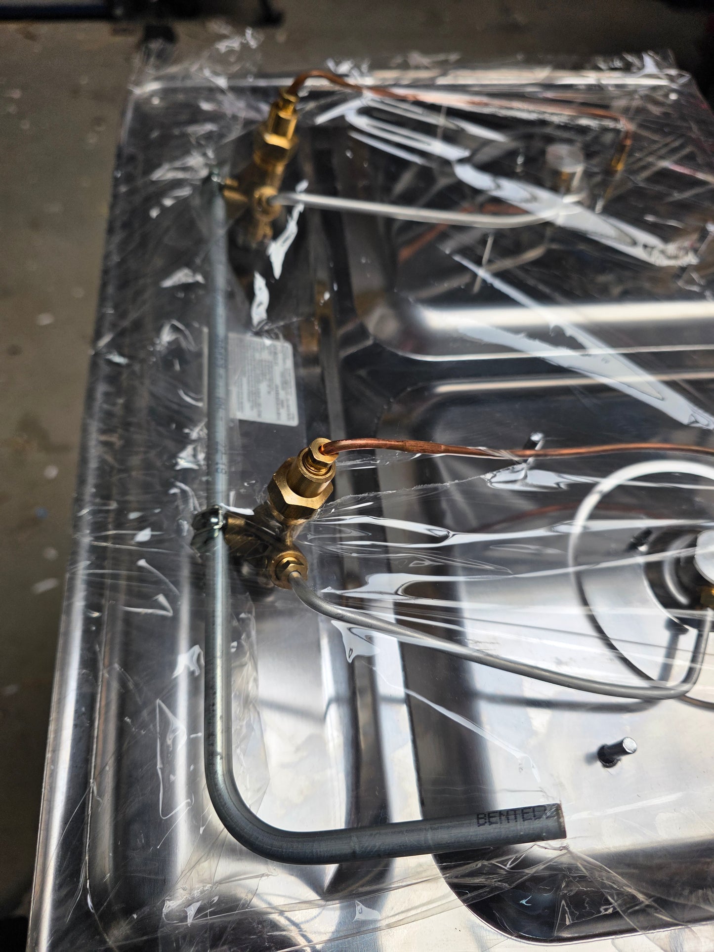 Suter Einbau-Gaskocher Gaskochfeld Zweiflammen-Kochmulde 2F mit 30 mbar 2x1700 Watt