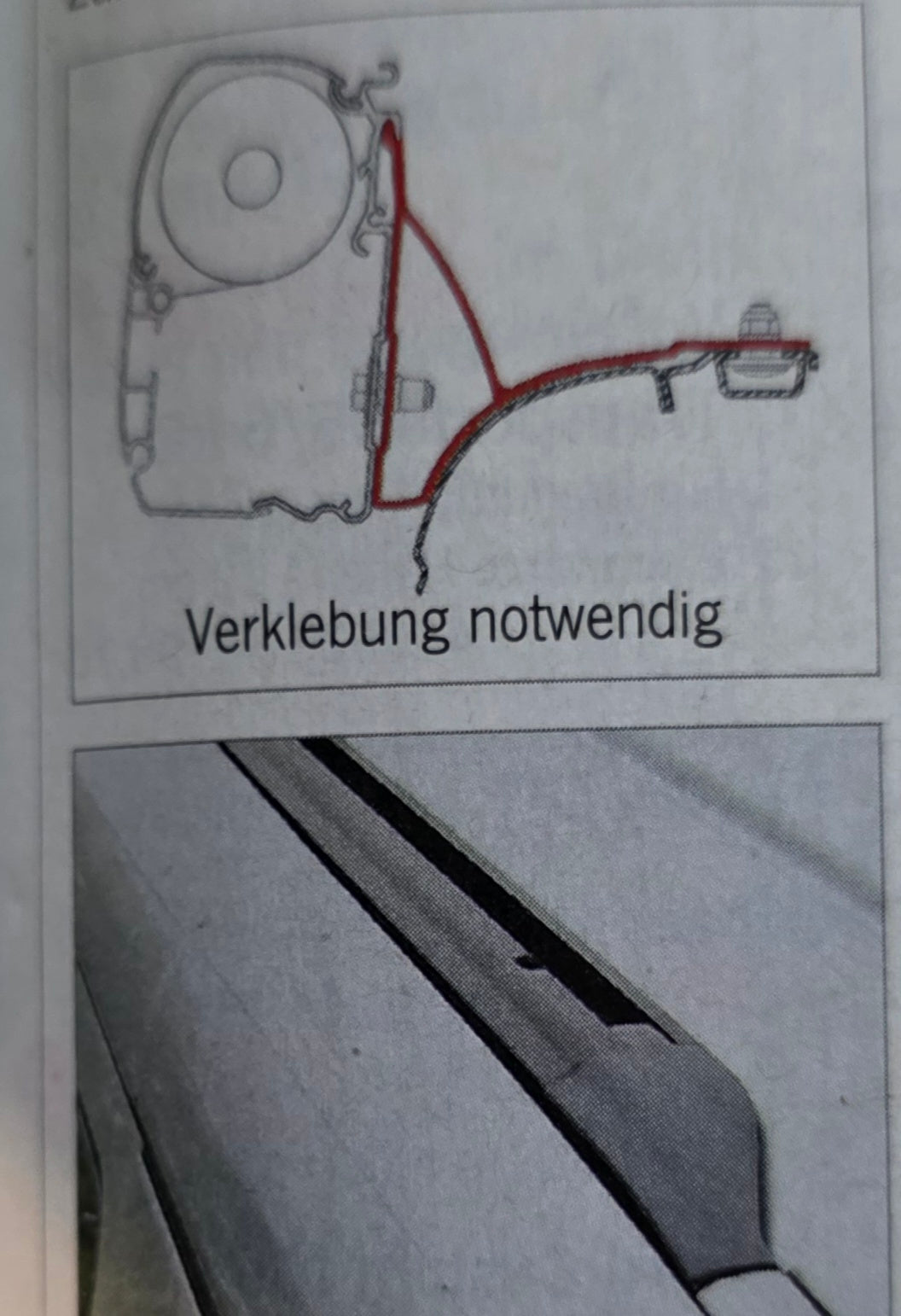 Fiamma Montageadapter für VW T5 mit C-Schiene für F45s