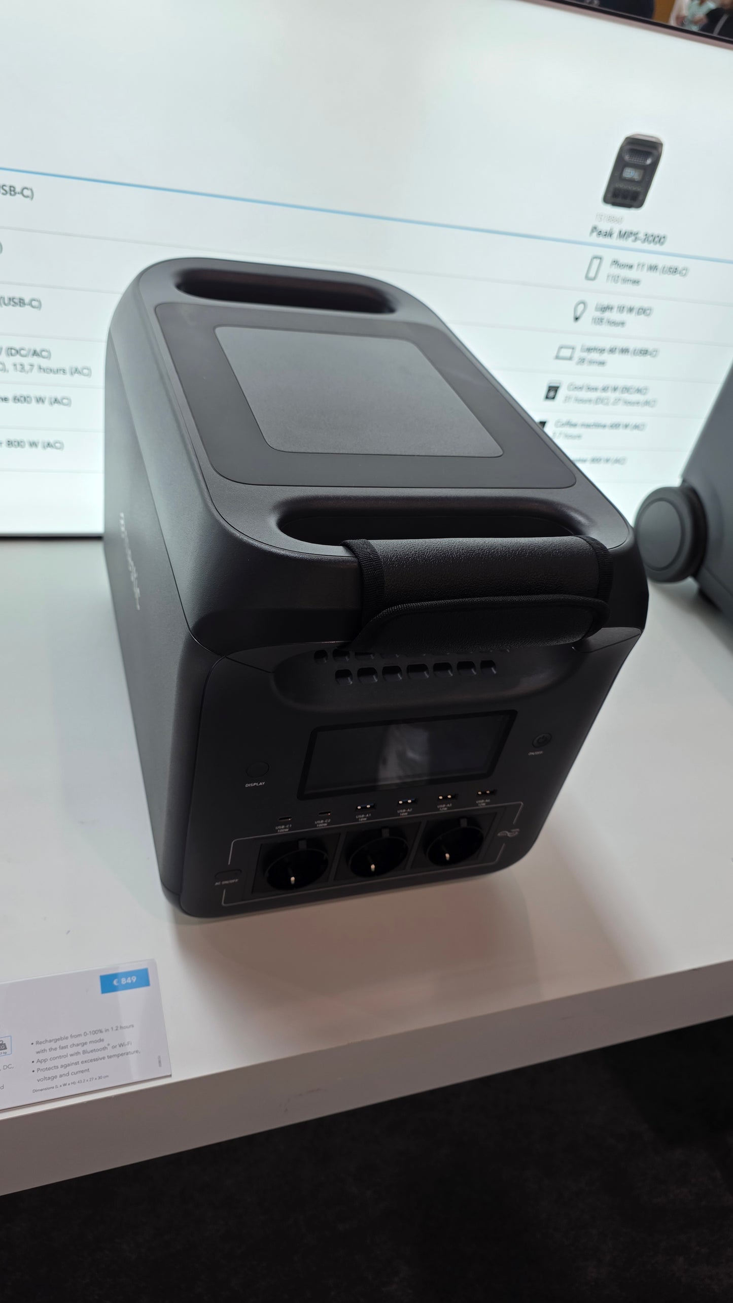 Mestic Powerstation Peak MPS-1800x / MPS-1800 / MPS-3000 / MBP-3000