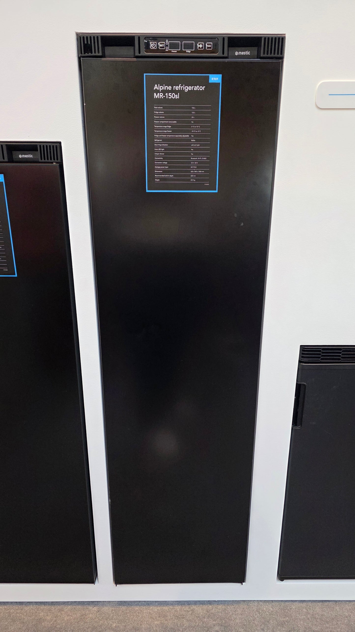 Mestic  Kompressorkühlschrank Arda MR-43 / Alpine MR-90sls / MR-130sl / MR-150sl / Kyro 84L / 175L